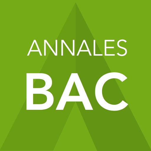 Annales bac, annales corrigées bac S, bac ES, Bac L, Bac STMG icon
