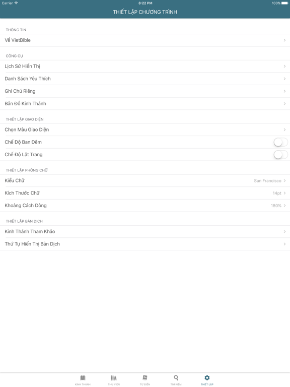 VietBible iPad screenshot 5 - Education app