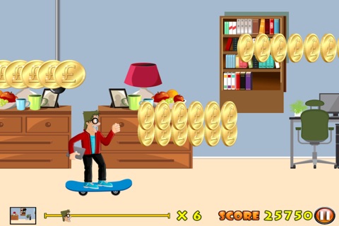 Super Weirdo Geek Adventure - Gadget Guy Skater Blitz FREE screenshot 4