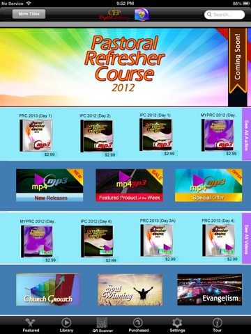 CEPF Digital Library screenshot 2