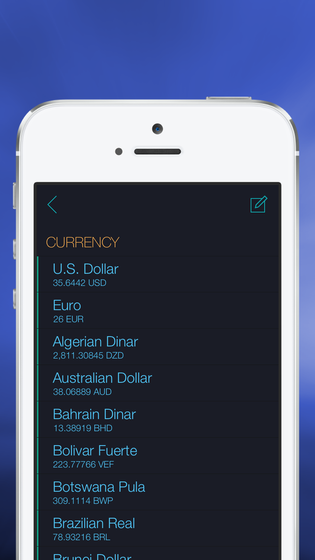 Screenshot #2 pour EasyCon - Free Units & Currency Converter