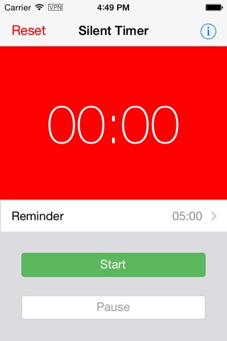 Silent Timer - Presentation, Yoga, Library, Classroom Countdown Timer screenshot 2