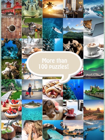 Jigsaw Puzzle Paradise iPad screenshot