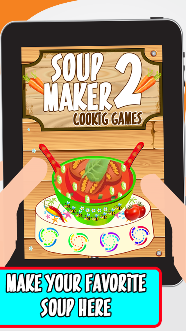 Screenshot #1 pour Hot Maker soupe Sky 2 - cibles jeux de cuisine alimentaire comme (Pizza, burger, sandwich)