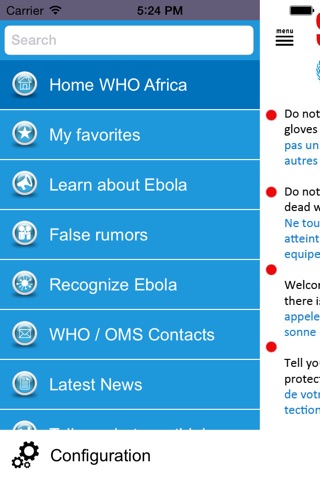 Stop Ebola WHO Official screenshot 2