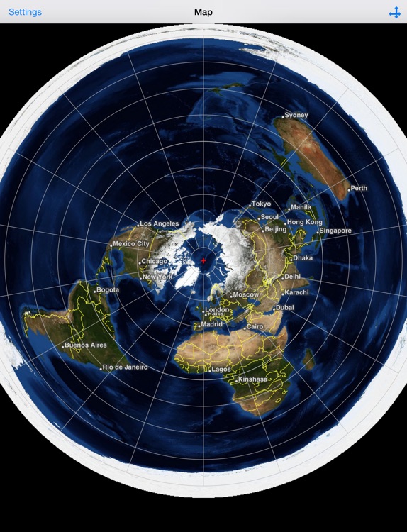Flat Earth HD - Satellite Image Viewer