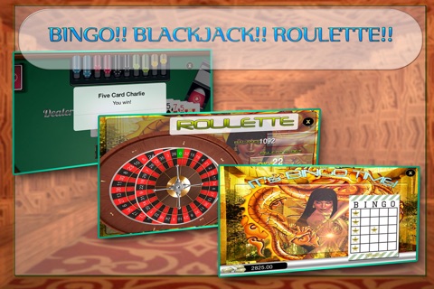 Alchemy Casino Gold Dipped Magic Pro-Slots Transformed To Bingo, Blackjack & Roulette! screenshot 2