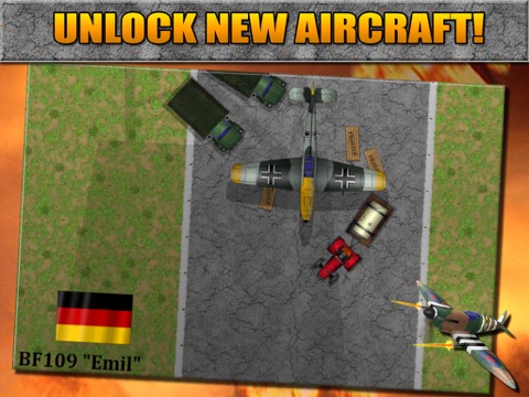 Strafe WW2 / WWII - Dogfighting Aces of the Second World War Plane Flying Game: USAF / RAF / Luftwaffe Pilots (1940 - 1945) screenshot 3