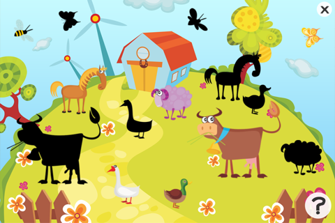 Animal game for children age 2-5: Get to know the animals of the farm screenshot 2