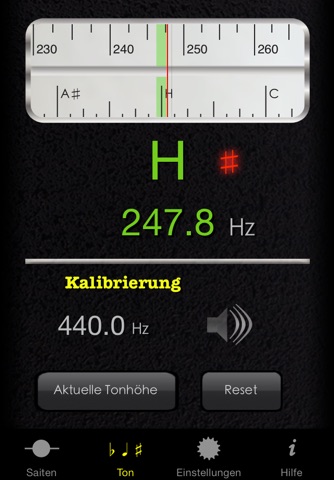 PerfectTune - the Ultimate String Tuner screenshot 4