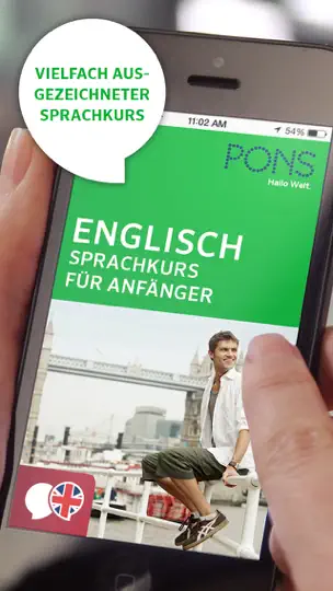 Screenshot von Englisch Lernen PONS Sprachkurs Für Anfänger auf dem iPhone 1