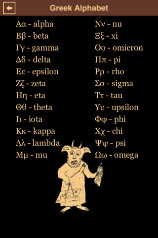 Greek Letters and Alphabet screenshot 3