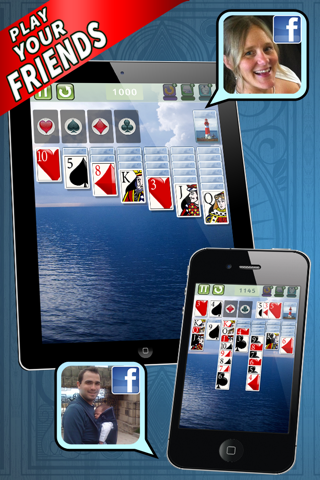 Klondike Deluxe® Social – The Hit New Free Solitaire Game from Mobile Deluxe screenshot 3