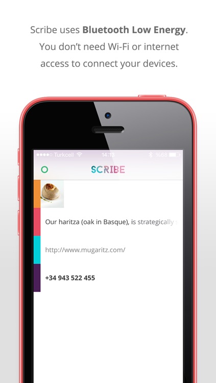 Scribe - Copy anything from your Mac to your iPhone