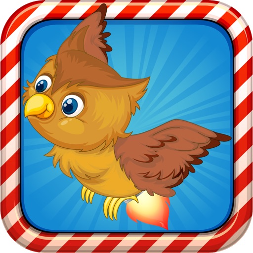 Cute Owl flappy rocket tiny bird - Tap flap flap and fly bird game