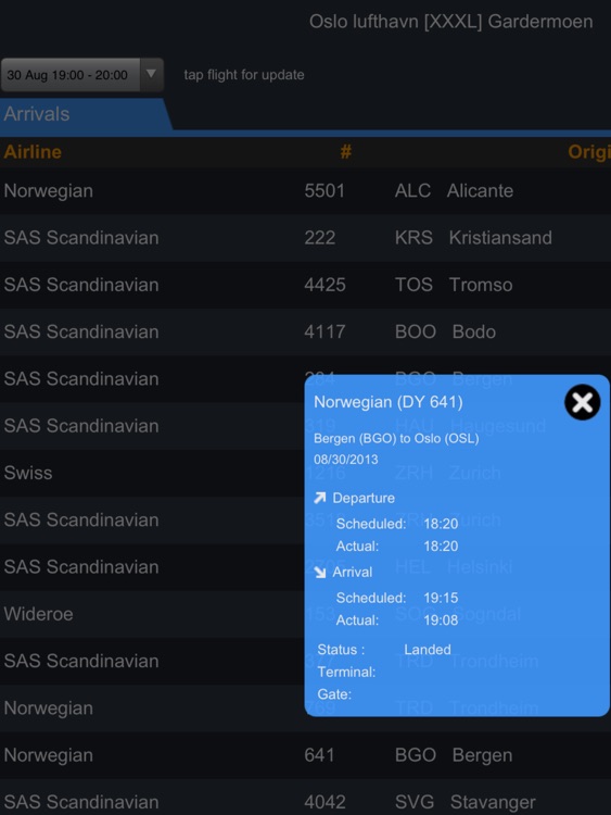 Oslo Airport Pro (OSL) + Flight Tracker HD