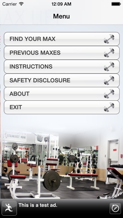 Max Lift T - One Rep Max Calculator
