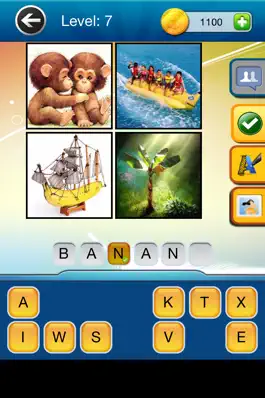 Game screenshot Pics Quiz (4 pics 1 word) mod apk