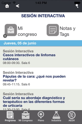 Congreso AEDV 2014 screenshot 4