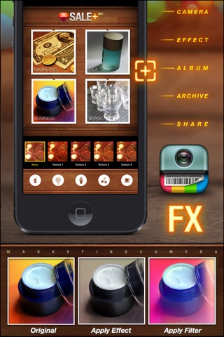 Скриншот из SALE Camera Ultimate - business marketing camera effects plus photo editor