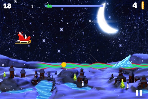 Crazy Santa Rider - Jump in Santa's hot new ride and race to the North Pole this Christmas. screenshot 4