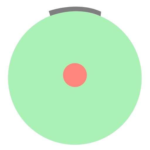 Circle pong bong icon