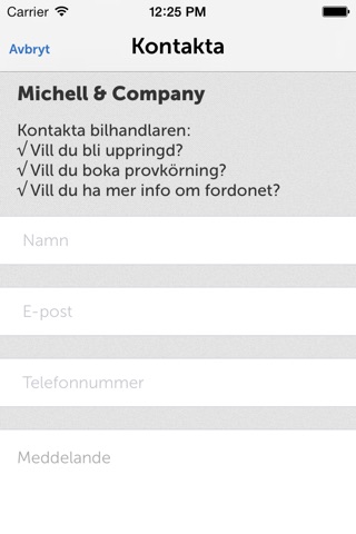 Michell & Company screenshot 2