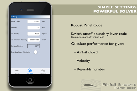 Airfoil Expert Panel Method screenshot 4