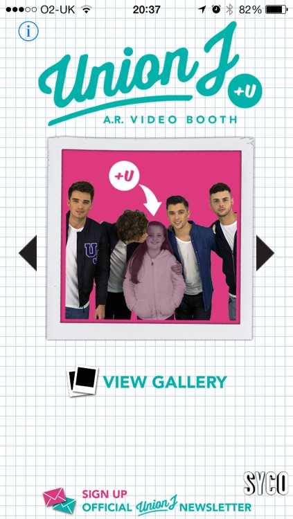 Union J +U AR Video Booth