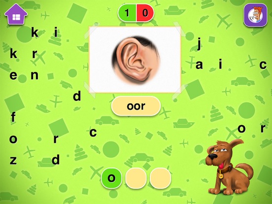 Spelletjes om kleuters te leren lezen iPad app afbeelding 2