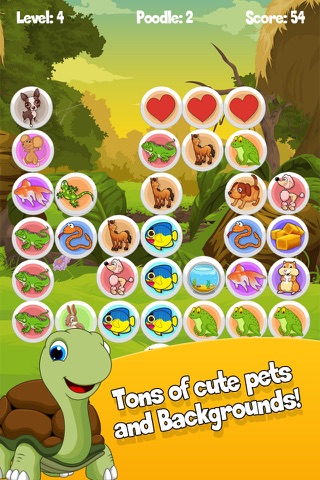 A Bubble Pets Pop Game - Tap the Little Animals FREE screenshot 2