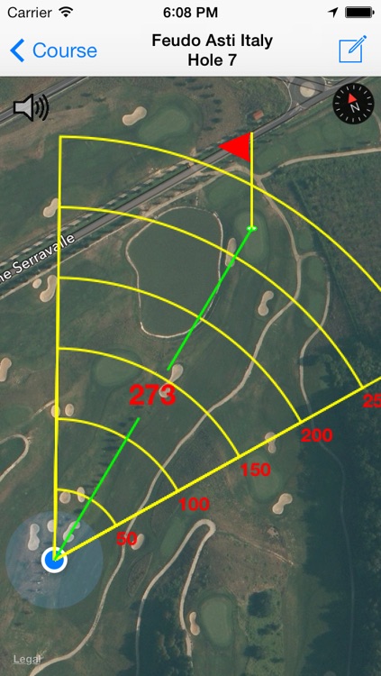 GolfSpeechDistance