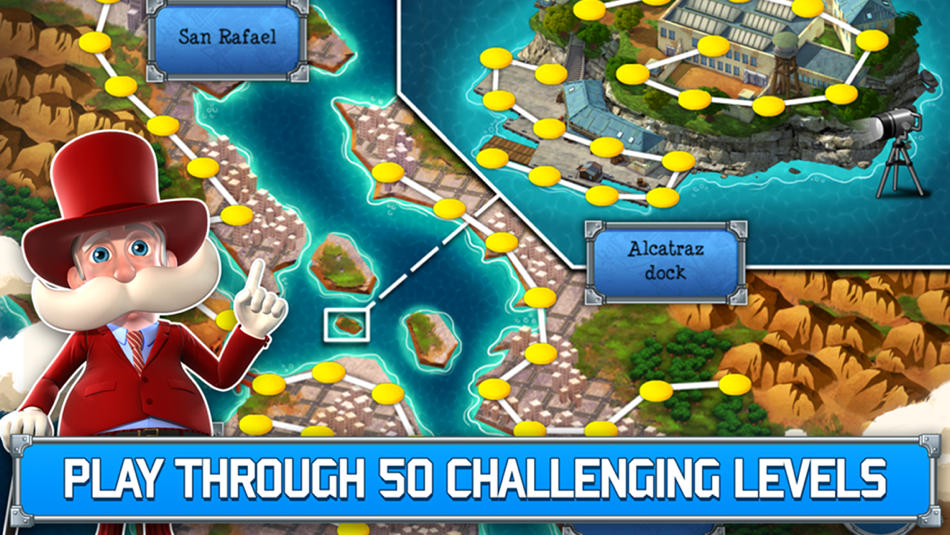 #2. Monument Builders : Alcatraz FREE (iOS) โดย: Microids