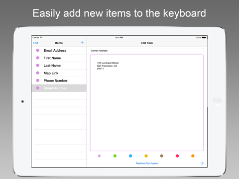 Screenshot #5 pour Paste It Keyboard