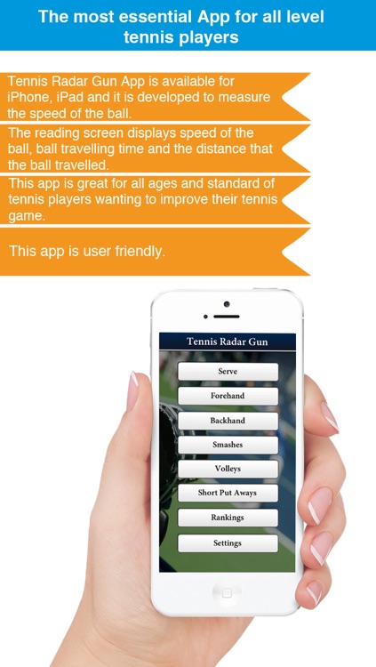 Tennis Radar Gun - Measure the speed of the Ball
