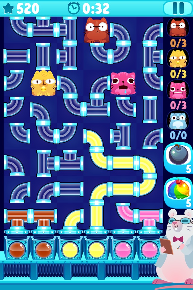 Ice Cream Cats - Funny Kittens Puzzle Game screenshot 2