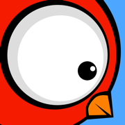 威武 鸟 Mighty Bird: 不可能 飞扬的 冒险 无穷 天空 飞行 旅程 新 传奇 行动 游戏 英雄 小 翅膀 非常 大 眼睛 可爱 粉碎 撞 脸 impossible flappy adventure endless journey action game hero tiny wings super big eyes