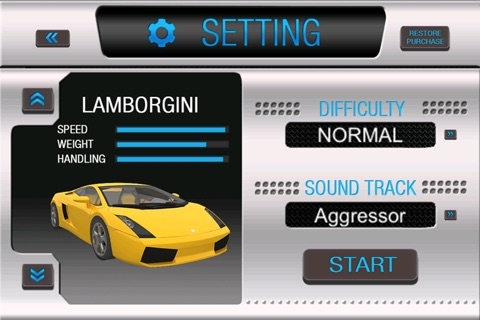 High Speed Luxury Car Racing in 3D - Pro screenshot 2