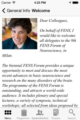 FENS - Forum of Neuroscience screenshot 3