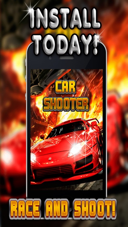 Car Shooter Race - Fun War Action Shooting Game