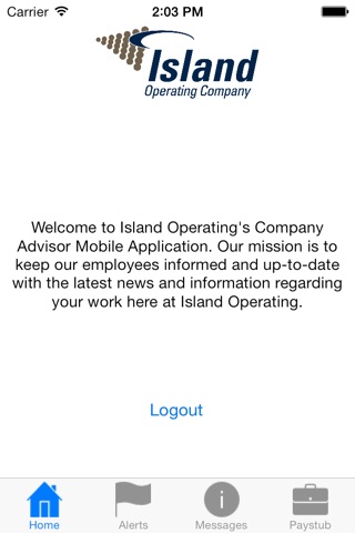 Island Operating Mobile App screenshot 2