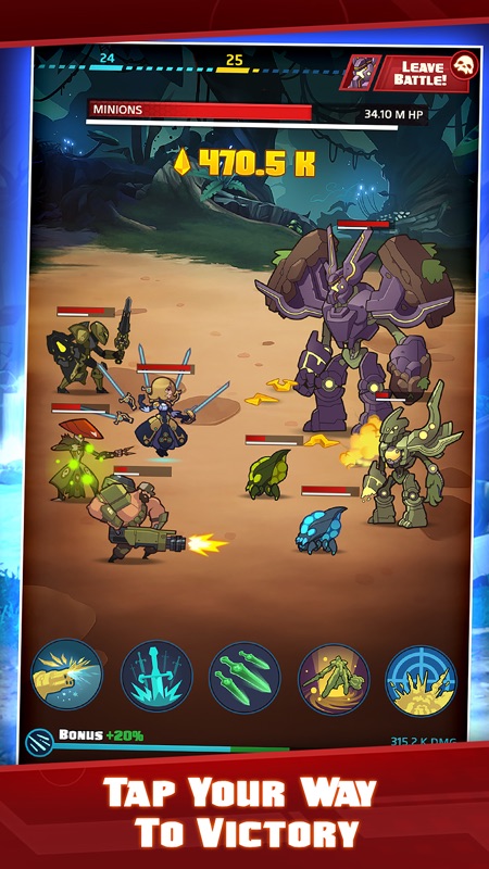 Battleborn® Tap screenshot 1