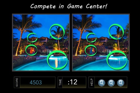 Spot the Difference Image Hunt Puzzle Game - Paradise Edition screenshot 4