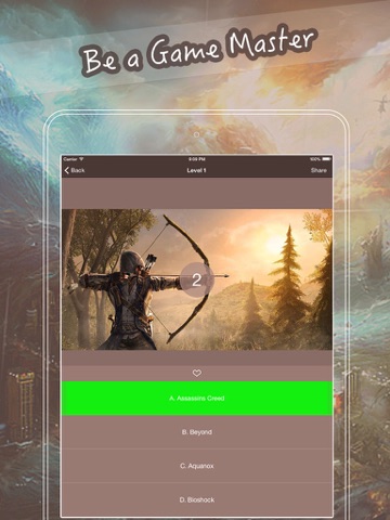 Screenshot #4 pour Game Master - Video Game Guessing Quiz & Win HD Artwork and Wallpapers