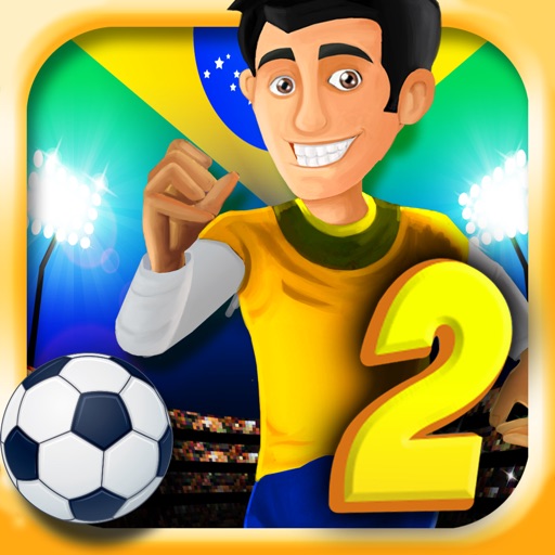 A Brazil World Soccer Football Run 2 2014 PRO: Rio City Finals - Win the Cup!