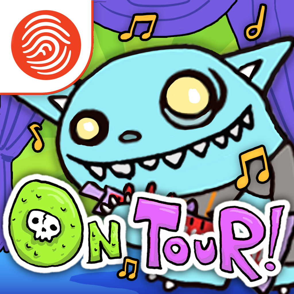 RokLienz: On Tour! - Music rhythm game! - A Fingerprint Network App App Icon