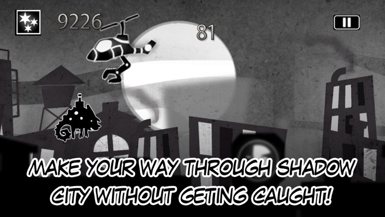 Shadow City Dash - Escaping The Pet Hunters - Free Mobile Edition screenshot-3