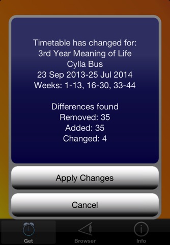 Get My Timetable screenshot 3