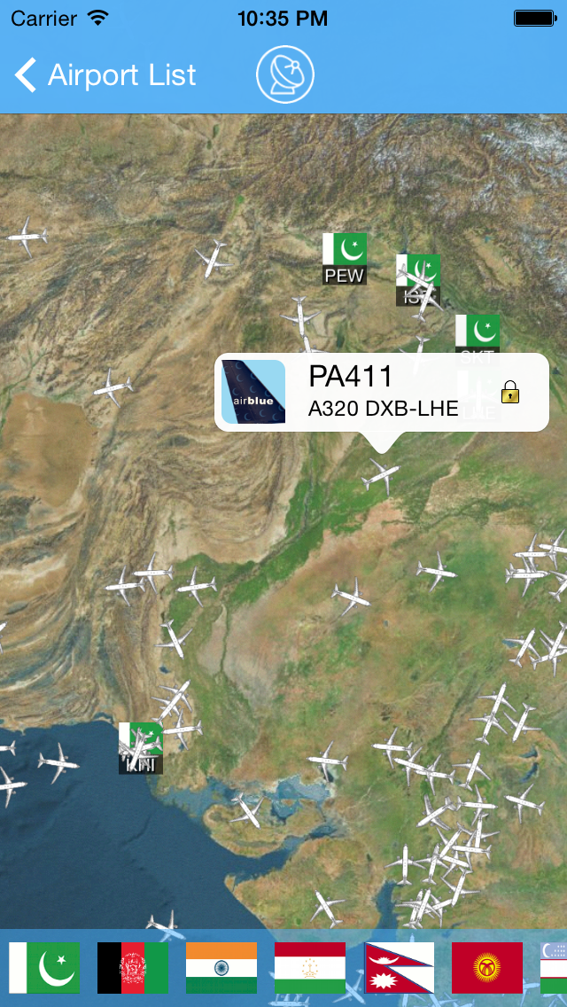 Pakistan Airport - iPlane Flight Informationのおすすめ画像2