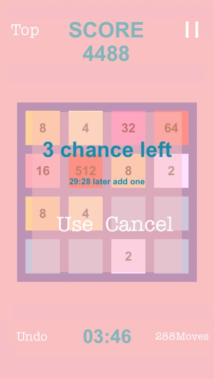 2048~ No ads! Auto save! Can undo!